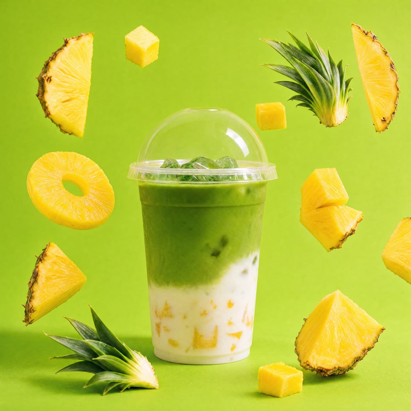 Matcha, frisch zubereitet